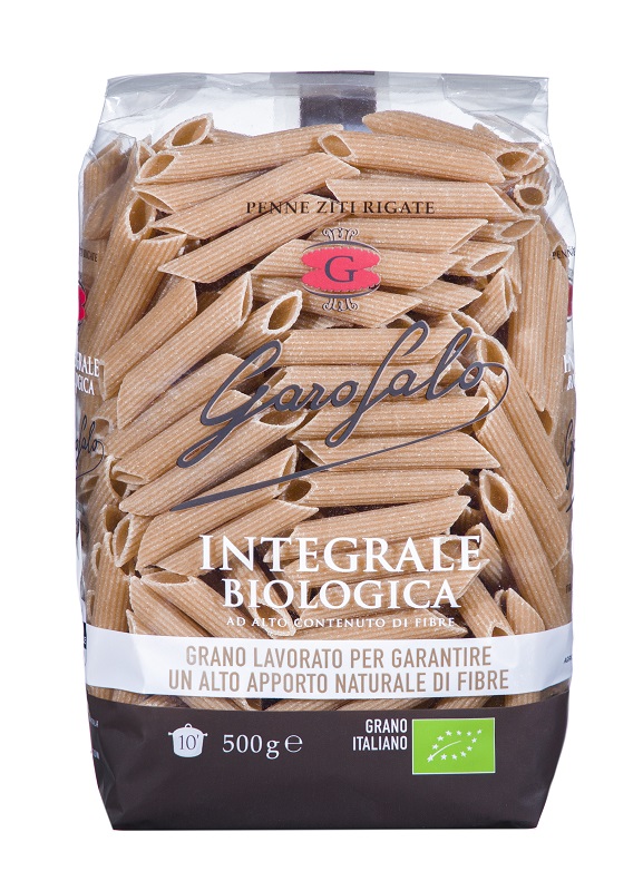 GAROFALO PENNE RIGATE INTEGRALI BIO 500 G - Farmastop