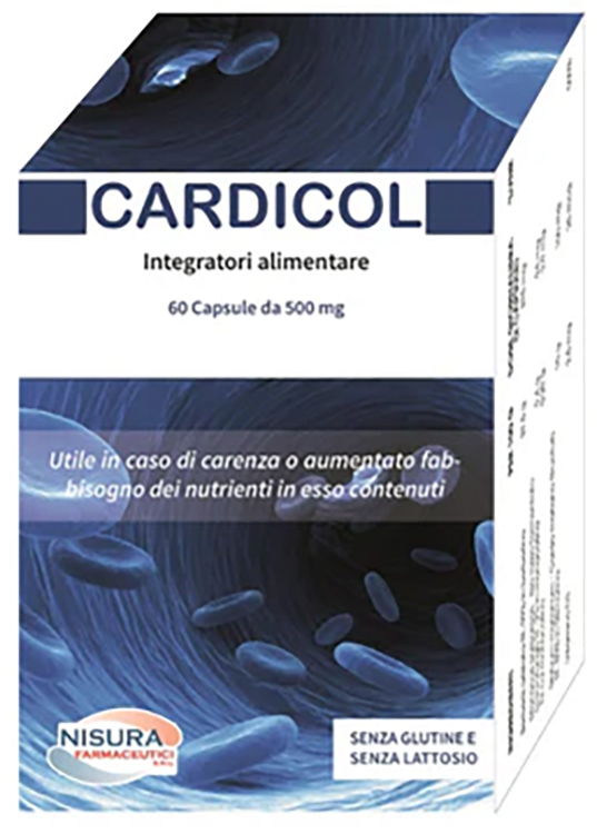 CARDICOL 60 CAPSULE DA 500 MG - Farmastop