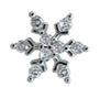 ORECCHINI STERILI SNOW WHITE CRYSTALS BJT934 - Farmastop