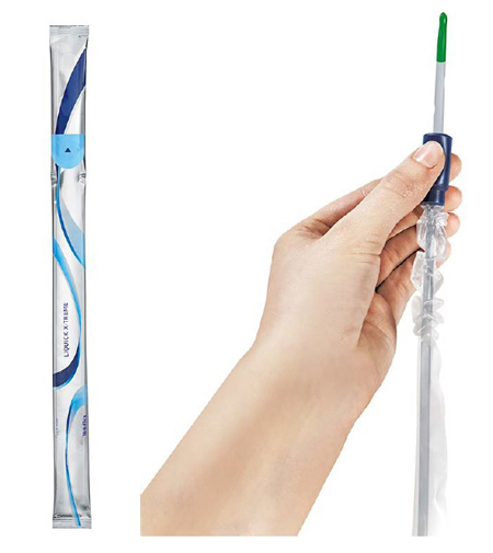 CATETERE VESCICALE AUTOLUBRIFICANTE LIQUICK X-TREME RIVESTIMENTO IDROFILO DIAMETRO CH12 LUNGHEZZA 20 CM PUNTA ERGOTHAN 2 FORI SFALSATI 30 PEZZI - Farmastop