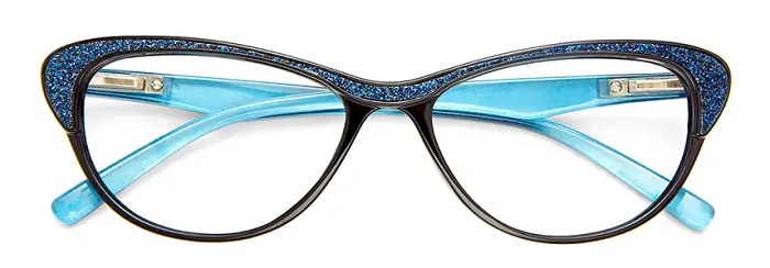 OCCHIALE DA LETTURA PREMONTATO TWINS PLATINUM GINEVRA BLU +1,50 - Farmastop