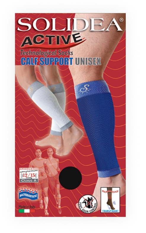 CALF SUPPORT GAMBALE NERO L - Farmastop