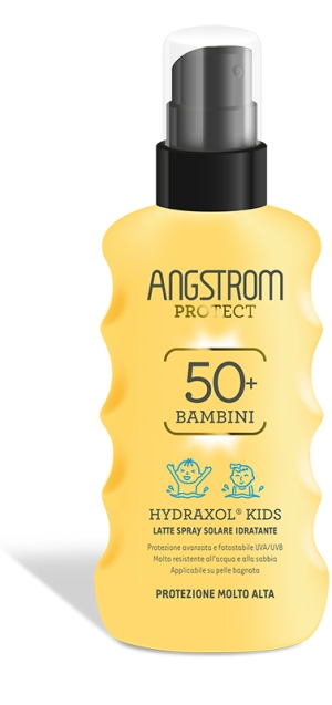 ANGSTROM PROTECT HYDRAXOL KIDS LATTE SPRAY SOLARE ULTRA PROTEZIONE 50+ 175 ML - Farmastop