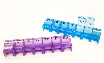 PORTAPILLOLE SETTIMANALE GRANDE 1 SCOMPARTO - Farmastop