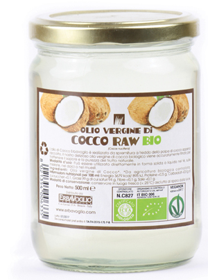 OLIO DI COCCO BIO 500 ML - Farmastop