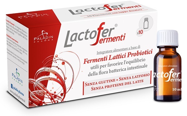 LACTOFER FERMENTI 10 FLACONCINI 10 ML - Farmastop