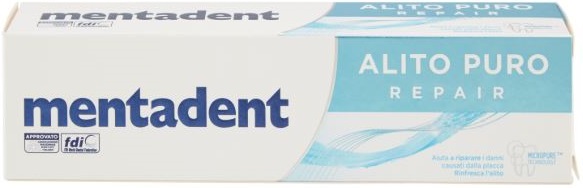MENTADENT MAXIMUM PROTECTION ALITO PURO DENTIFRICIO 75 ML - Farmastop