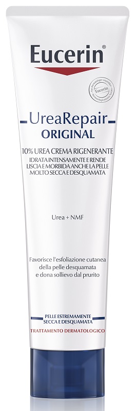 EUCERIN UREAREPAIR ORIGINAL CREMA RIGENERANTE 10% UREA 100 ML TRAVEL SIZE - Farmastop