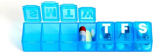 MEDS PORTAPILLOLE SETTIMANALE MEDS - Farmastop