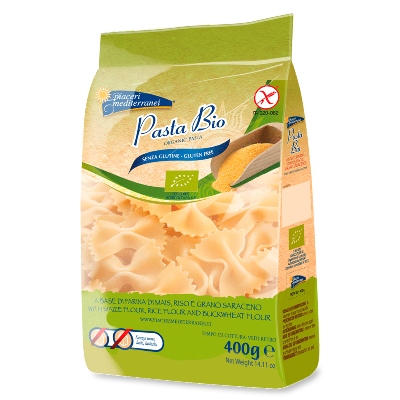 PIACERI MEDITERRANEI FARFALLE BIO 400 G - Farmastop