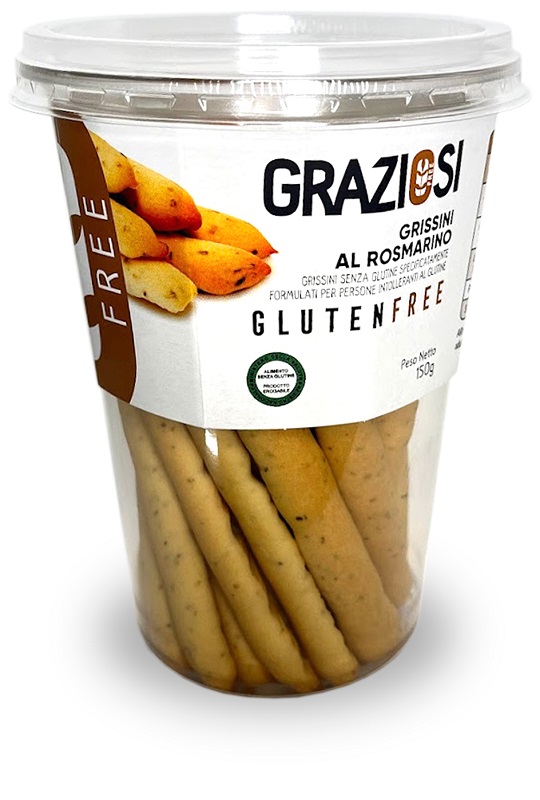 GRISSINI AL ROSMARINO 150 G - Farmastop