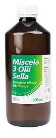 MISCELA 3 OLI LASSATIVO 500 ML MD SELLA - Farmastop