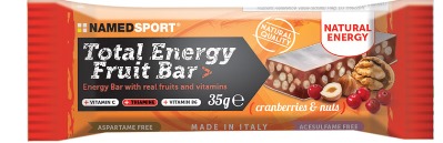 TOTAL ENERGY FRUIT BAR CRANBERRY & NUTS 35 G - Farmastop