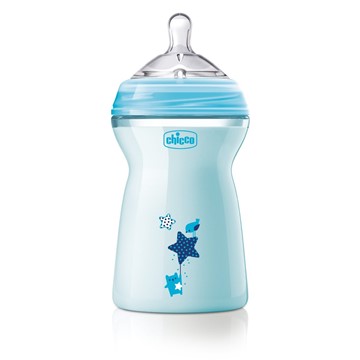 CHICCO BIBERON NATURAL FEELING 6 M+ BOY 330 ML - Farmastop