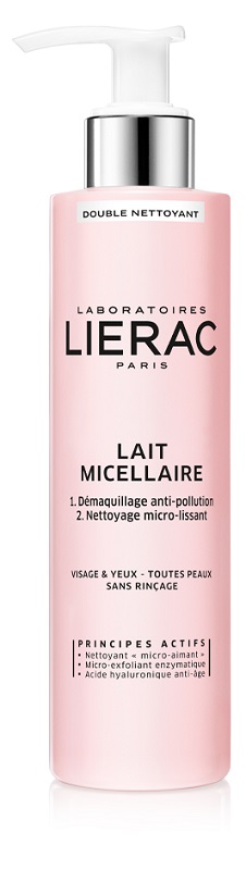 LIERAC DEMAQUILLANT LATTE MICELLARE A DOPPIA AZIONE 200 ML - Farmastop