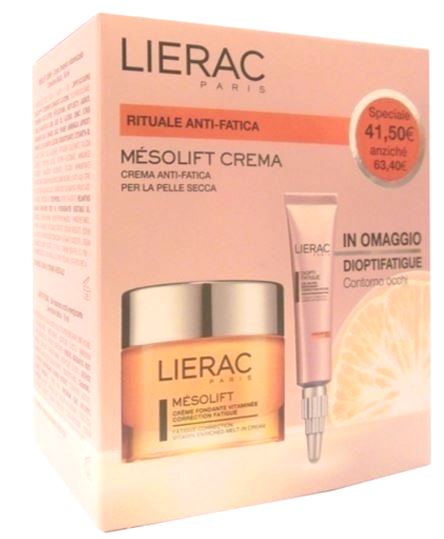 LIERAC MESOLIFT CREMA 50 ML + DIOPTIFATIGUE 10 ML - Farmastop