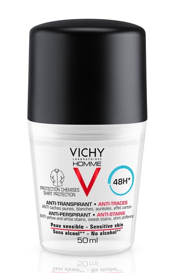 VICHY HOMME DEO ANTI-MACCHIE 50 ML - Farmastop