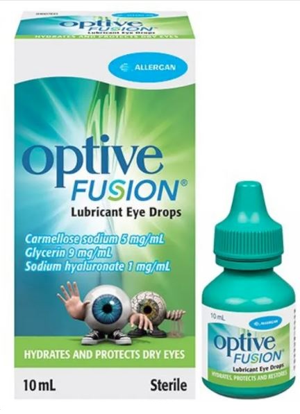 OPTIVE FUSION SOLUZIONE OFTALMICA 10 ML - Farmastop