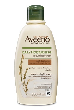 AVEENO BAGNO DOCCIA YOGURT VANIGLIA & AVENA 300 ML - Farmastop