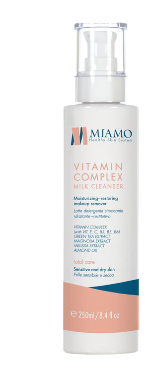 MIAMO TOTAL CARE VITAMIN COMPLEX MILK CLEANSER 250 ML - Farmastop