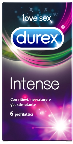 DUREX INTENSE ORGASMIC CONDOM 6 PEZZI - Farmastop