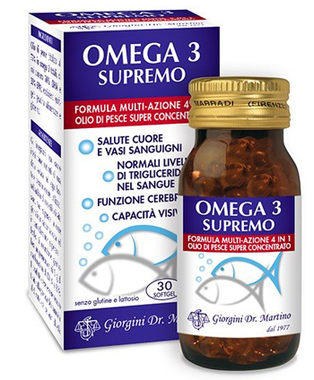 OMEGA 3 SUPREMO 30 SOFTGEL - Farmastop