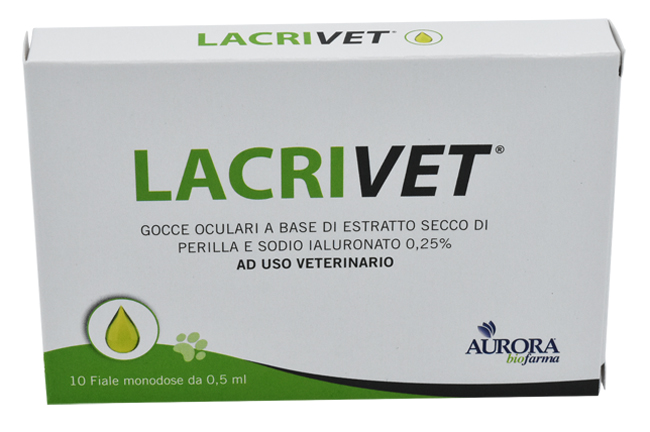 LACRIVET GOCCE OCULARI STRIP 10 FLACONCINI 0,5 ML - Farmastop
