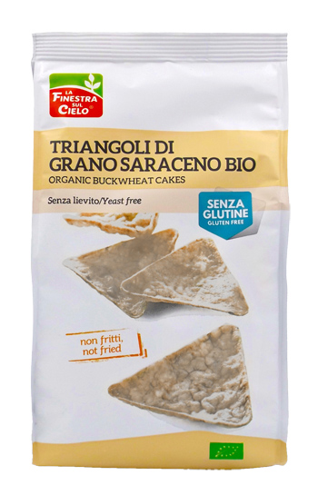 TRIANGOLI DI GRANO SARACENO BIO 100 G - Farmastop
