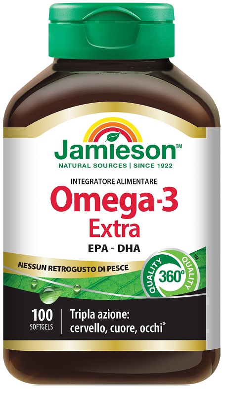 JAMIESON OMEGA 3 EXTRA 100 PERLE - Farmastop