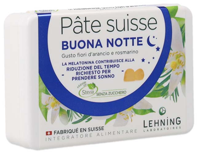 PATE SUISSE BUONA NOTTE 40 PASTIGLIE GOMMOSE - Farmastop