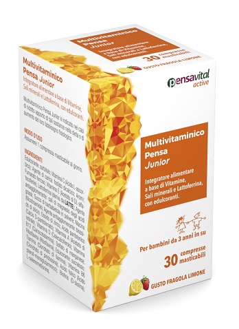 MULTIVITAMINICO PENSA JUNIOR 30 COMPRESSE MASTICABILI - Farmastop