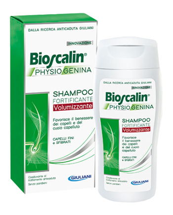 BIOSCALIN PHYSIOGENINA SHAMPOO FORTIFICANTE VOLUMIZZANTE 200 ML - Farmastop