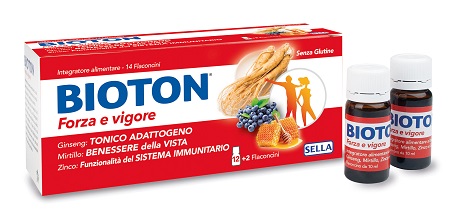 BIOTON GINSENG FORZA VIG 14 FLACONCINI - Farmastop