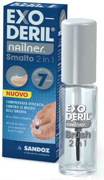 EXODERIL NAILNER TRATTA & COLORA KIT EXODERIL NAILNER SMALTO 2 IN 1 E NAILNER SMALTO PER UNGHIE TRASPIRANTE - Farmastop