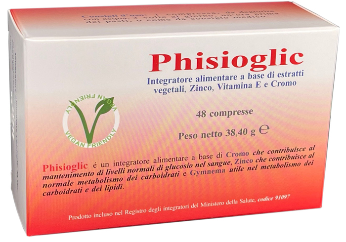 PHISIOGLIC 48 COMPRESSE - Farmastop