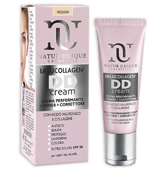 NATUR UNIQUE DD CREAM MEDIUM 40 ML + CORRETTORE 2 ML - Farmastop