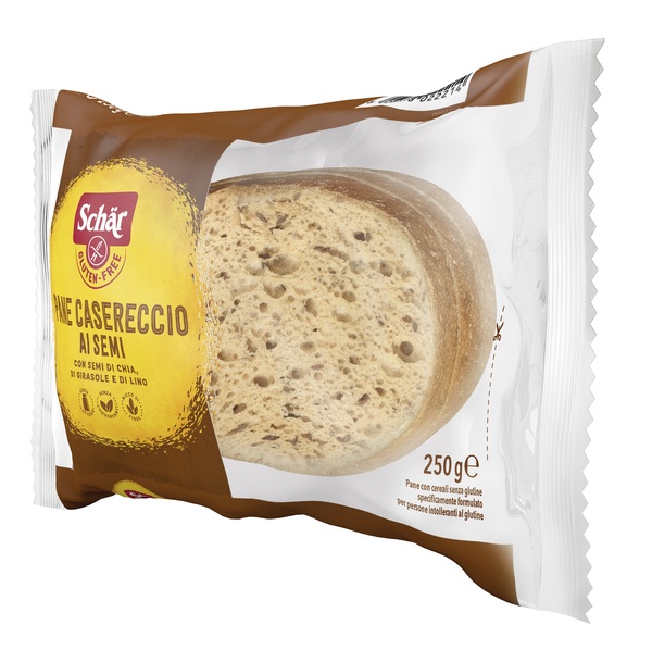 SCHAR PANE CASERECCIO AI SEMI 250 G SENZA GLUTINE - Farmastop