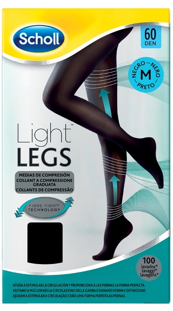 SCHOLL LIGHTLEGS 60 DENARI TAGLIA M COLORE NERO 1 PAIO - Farmastop
