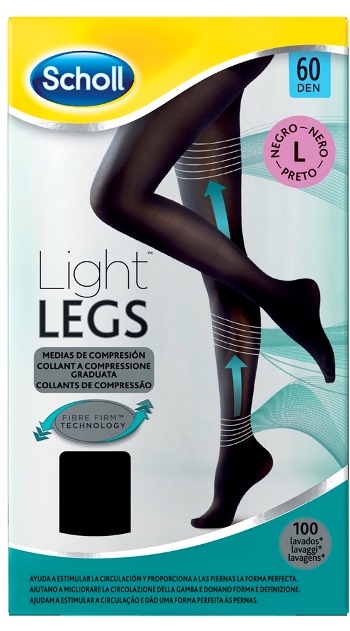 SCHOLL LIGHTLEGS 60 DENARI TAGLIA L COLORE NERO 1 PAIO - Farmastop