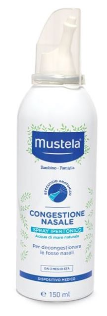MUSTELA CONGESTIONE NASALE SPRAY IPERTONICO 150 ML - Farmastop