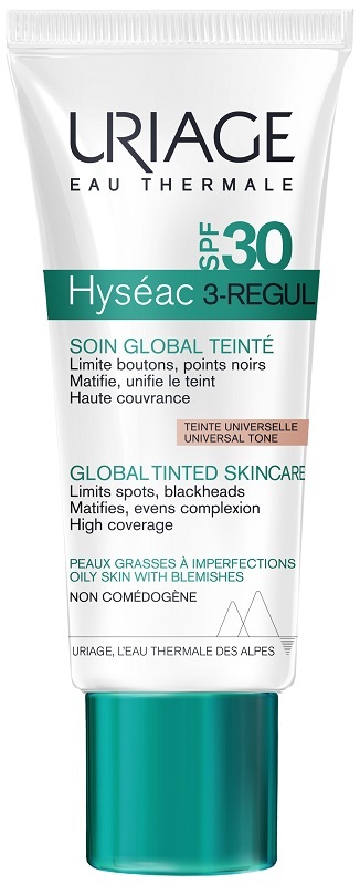 HYSEAC 3-REGUL CREAM COLORATE SP30 40 ML - Farmastop