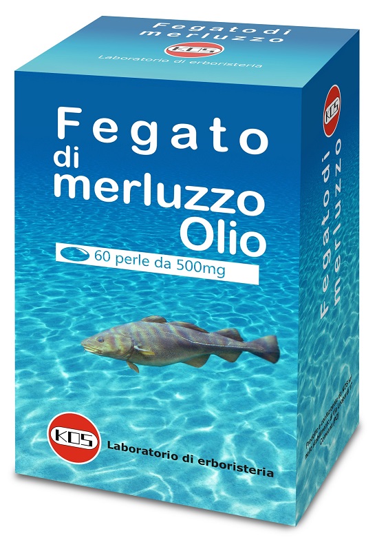 FEGATO MERLUZZO 60 PERLE 500 MG - Farmastop