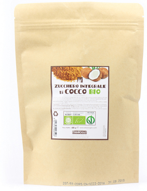 ZUCCHERO DI COCCO BIO 400 G - Farmastop