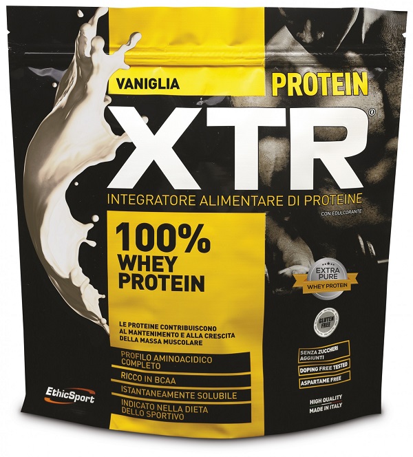 ETHICSPORT PROTEIN XTR VANIGLIA POLVERE 500 G - Farmastop