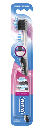 ORALB SPAZZOLINO EXTRA MORBIDO NERO ULTRATHIN - Farmastop