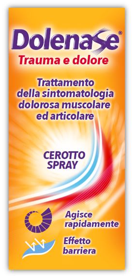 DOLENASE CEROTTO SPRAY TRAUMA E DOLORE 50 ML - Farmastop