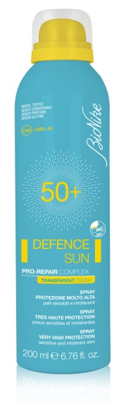 BIONIKE DEFENCE SUN SPRAY TRANSPARENT TOUCH SPF 50+ 200 ML - Farmastop