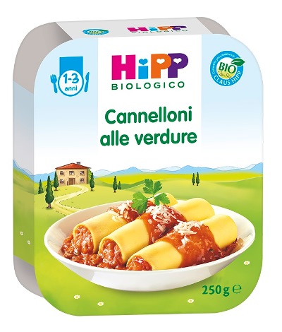 HIPP BIO CANNELLONI ALLE VERDURE 250 G - Farmastop