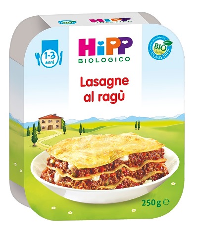 HIPP BIO LASAGNE AL RAGU VASCHETTA 250 G - Farmastop