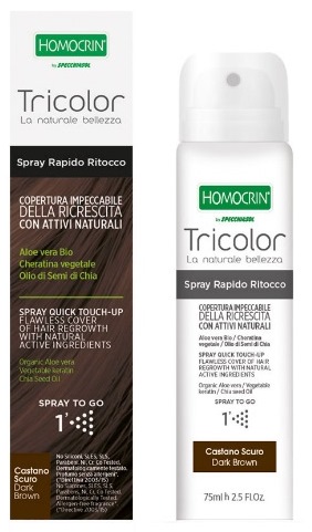TRICOLOR SPRAY RITOCCO CASTANO SCURO 75 ML - Farmastop